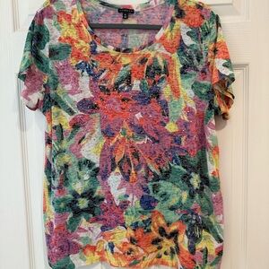 Hannah Floral Multicolor Top